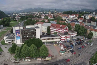 Image d'aperçu de la webcam Banská Bystrica - Námestie slobody