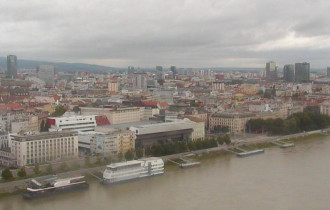 Immagine di anteprima della webcam Bratislava waterfront