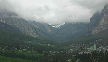 Preview webcam image Cortina d'Ampezzo - Monte Faloria