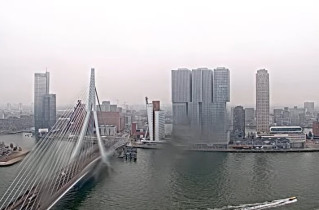 Image d'aperçu de la webcam Rotterdam - Kop van Zuid