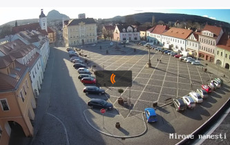 Náhledový obrázek webkamery Bílina - Mírové náměstí