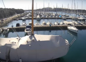 Image d'aperçu de la webcam Istrian peninsula - Veruda port in Pula