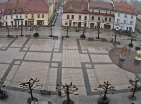 Immagine di anteprima della webcam Pszczyna - the main central market place