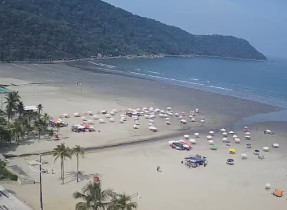 Preview webcam image Praia Grande - Canto do Forte beach