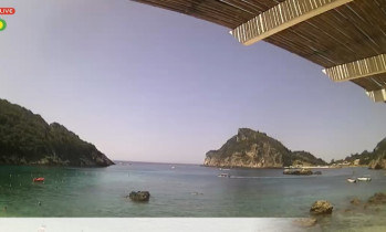 Preview webcam image Paleokastritsa - Akron Beach bar