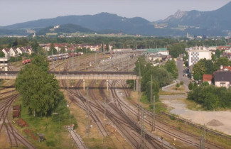 Náhledový obrázek webkamery Freilassing - vlakové nádraží