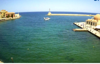 Preview webcam image Chania port