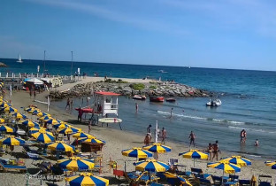 Immagine di anteprima della webcam Andora - Tortuga beach