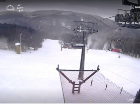 Preview webcam image Klíny - ski resort