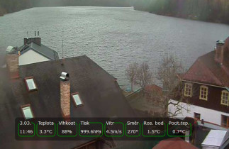 Immagine di anteprima della webcam Frymburk - Lipno