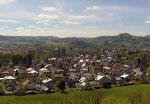 Immagine di anteprima della webcam Rožnov pod Radhoštěm - panorama