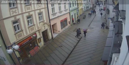 Immagine di anteprima della webcam Jindřichův Hradec - Masaryk Square