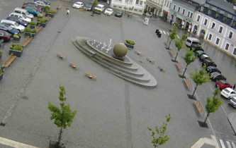 Preview webcam image Příbram - square TGM