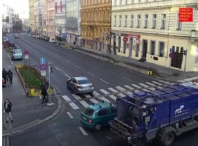 Náhledový obrázek webkamery Praha - Legerova - Rumunská