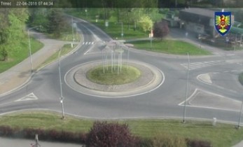 Náhledový obrázek webkamery Třínec - kruhový objezd