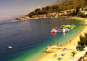 Preview webcam image Podgora - beach