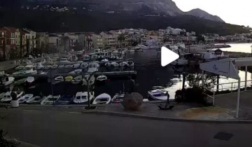 Preview webcam image Marina in Podgora