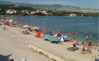 Image d'aperçu de la webcam Pag - Plage de Caska