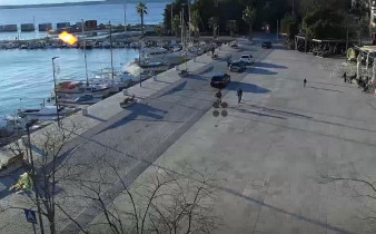 Immagine di anteprima della webcam Crikvenica - piazza Stjepan Radič