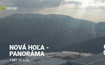 Immagine di anteprima della webcam Nová Hoľa - Panorama