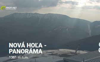 Náhledový obrázek webkamery Nová Hoľa - Panorama