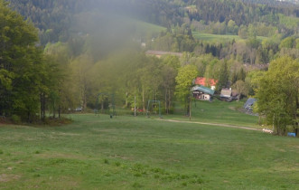 Náhledový obrázek webkamery Janov nad Nisou - Ski areál Severák