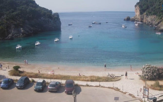 Náhledový obrázek webkamery Korfu - Paleokastritsa