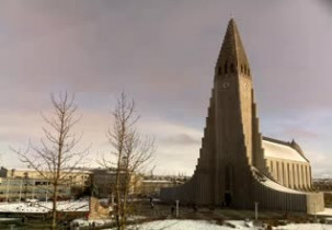 Immagine di anteprima della webcam Reykjavík - church Hallgrímskirkja