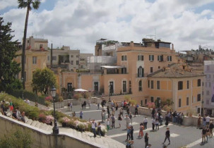 Image d'aperçu de la webcam Rome - Place d'Espagne