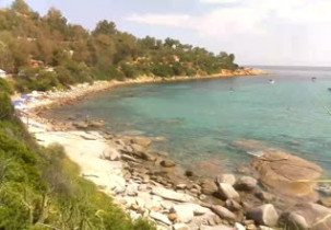 Preview webcam image Bay of Porto Frailis - Arbatax