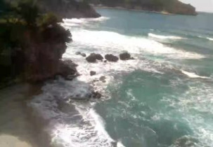 Immagine di anteprima della webcam Palinuro - Beach Ficocella