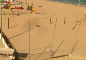 Preview webcam image Beach Volley sulla spiaggia di Pescara