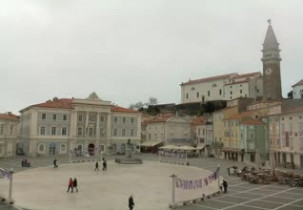 Immagine di anteprima della webcam Tartini Square - Piran