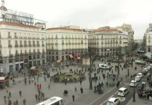 Image d'aperçu de la webcam Puerta del Sol - Tio Pepe