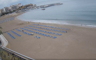 Image d'aperçu de la webcam Benidorm - Plage de Poniente - Port