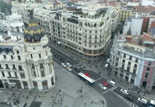 Náhledový obrázek webkamery Madrid - budova Metropolis