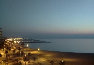 Preview webcam image Beach di Sant Sebastia - Barcellona