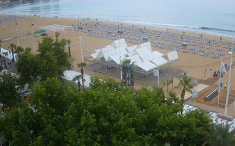 Preview webcam image Benidorm - Spiaggia Levante