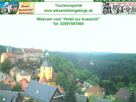 Náhledový obrázek webkamery Hohnstein, Hotel zur Aussicht