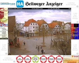 Preview webcam image Kamen, market