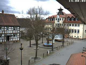 Immagine di anteprima della webcam Rimbach - Town Hall and Market