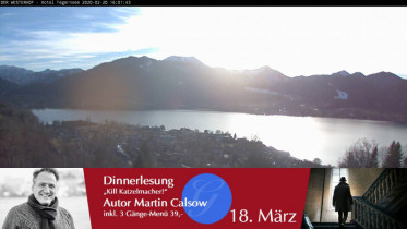 Image d'aperçu de la webcam Tegernsee, Der Westerhof Hotel Garni