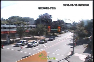 Preview webcam image Vancouver Granville Street & 70th - East