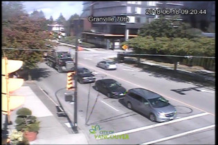 Náhledový obrázek webkamery Vancouver - Granville Street & 70th - West