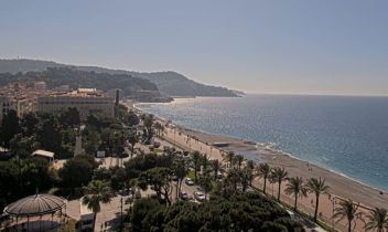 Preview webcam image Nice - la Promenade des Anglais