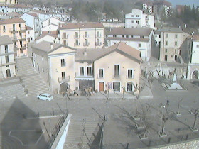 Image d'aperçu de la webcam Rivisondoli - squarre Garibaldi