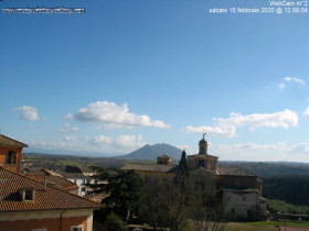 Preview webcam image Civita Castellana - Monte Soratte