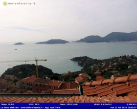 Immagine di anteprima della webcam Serra - Golfo dei Poeti