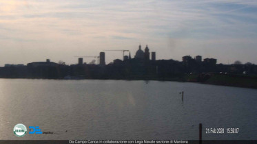 Náhledový obrázek webkamery Mantua - Ponte San Giorgio