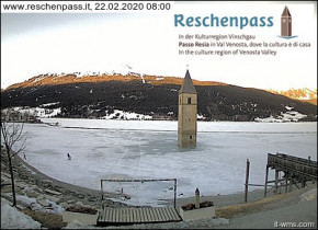 Náhledový obrázek webkamery Reschen-Resia